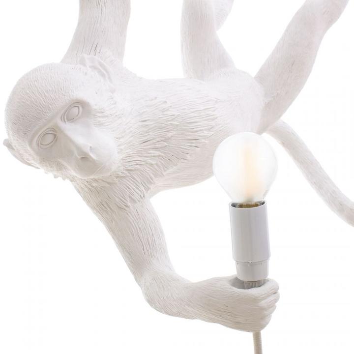 Image du produit Seletti Monkey Lamp White Lampe à Led (120 lm, E14)