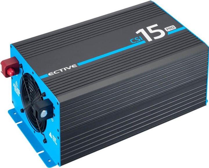Actual product image Ective CSI 15 PRO 1500W/12V sine wave inverter with mains priority circuit and charger