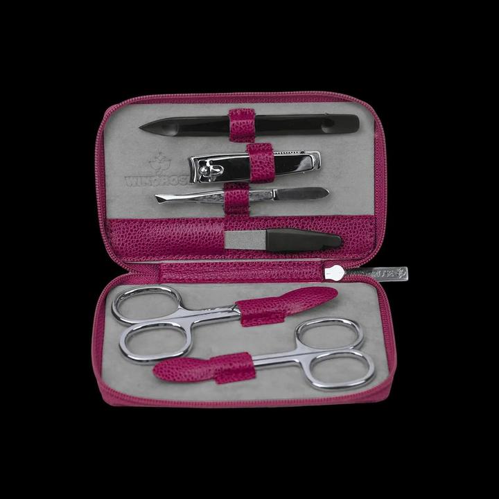 Image du produit Windrose 803866.06 - Trousse manucure 6 pièces Beluga beige (cuir)