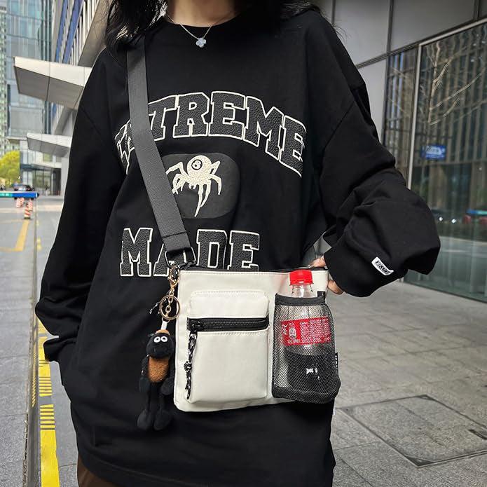Immagine prodotto Only-Bags.Store Borsa a tracolla semplice e casual di tendenza, leggera per gli spostamenti quotidiani verso il