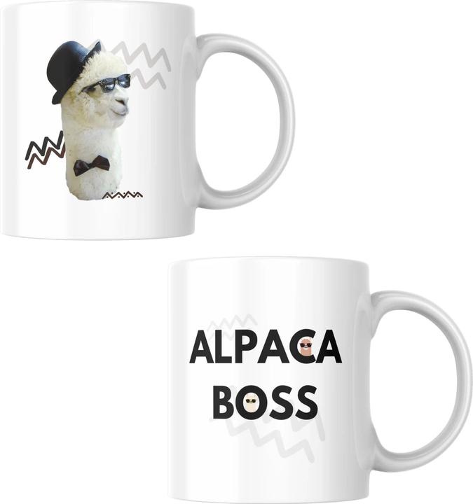 Actual product image Inkari Alpaca Boss - Mug (325 ml)