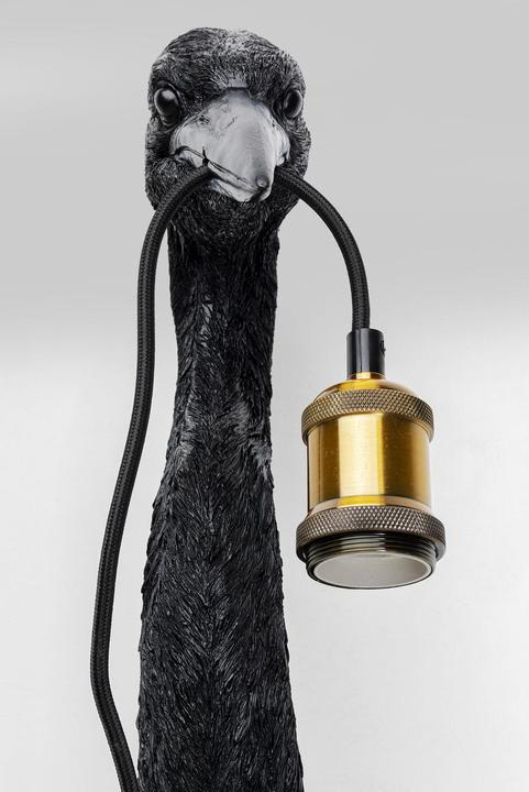 Actual product image Kare Design Wall lamp Animal Heron Black 26x62cm (E27)