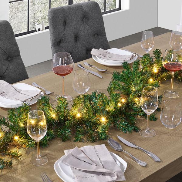 Produktbild Juskys Weihnachtsgirlande 10m