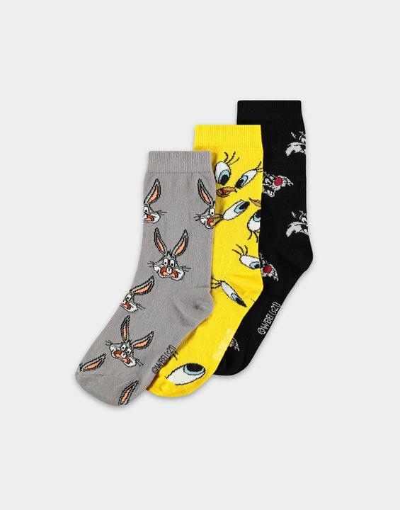 Produktbild Looney Tunes Crew Socks (3Pack) (3er Pack, 43, 46)
