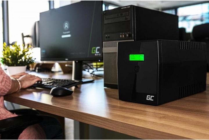 Produktbild GreenCell UPS05 (1200 VA, 2000 W, Online-Doppelwandler USV)