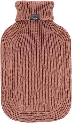 Produktbild Fashy Wärmflasche mit StrickbezugBraun, 2 l (2 l)