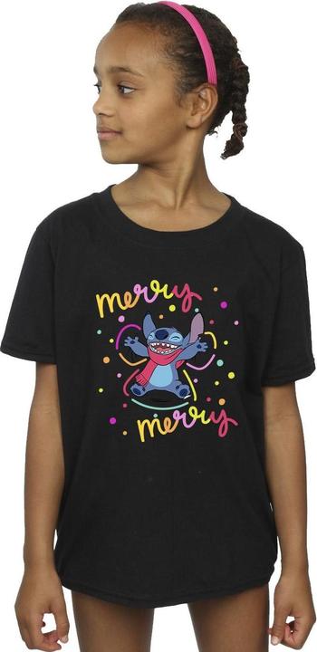 Immagine prodotto Disney Lilo & Stitch Merry Rainbow Maglietta Ragazze (152, 158)