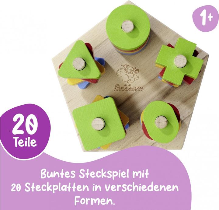Produktbild Eichhorn Steckspiel