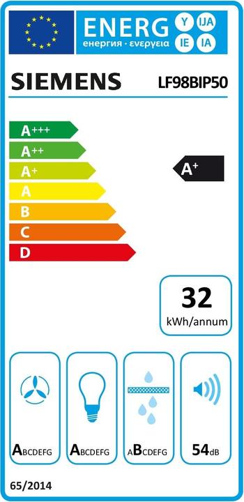 Etichetta energetica Siemens LF98BIP50 (Isola a baldacchino)