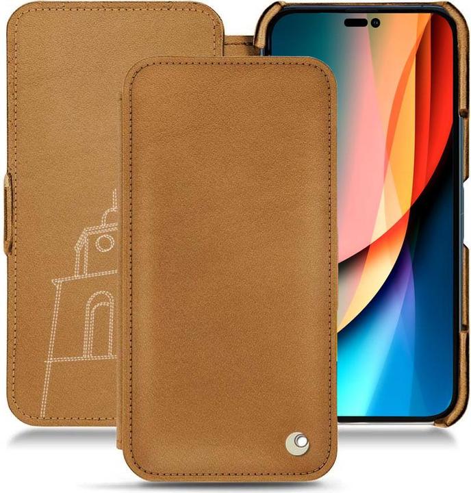 Actual product image Noreve Horizontal leather flap shell (Apple iPhone 14 Pro)