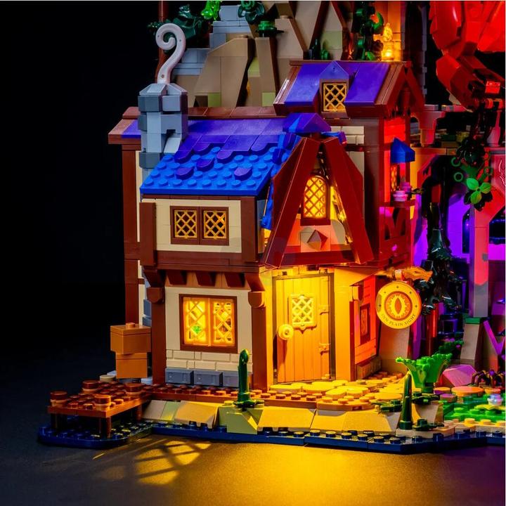 Actual product image Light my bricks LEGO® Dungeons & Dragons: Red Dragon's Tale #21348 Light Kit