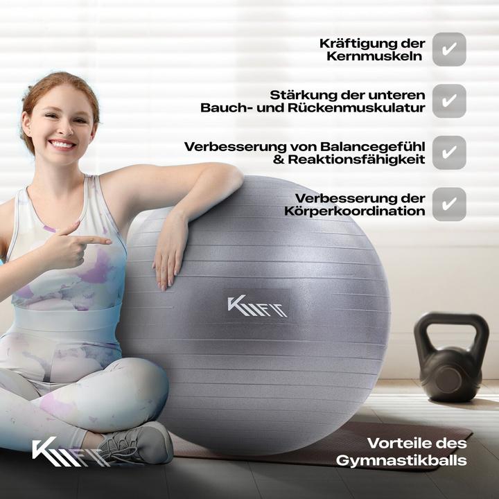 Produktbild Km-Fit Gymnastikball (75 cm)