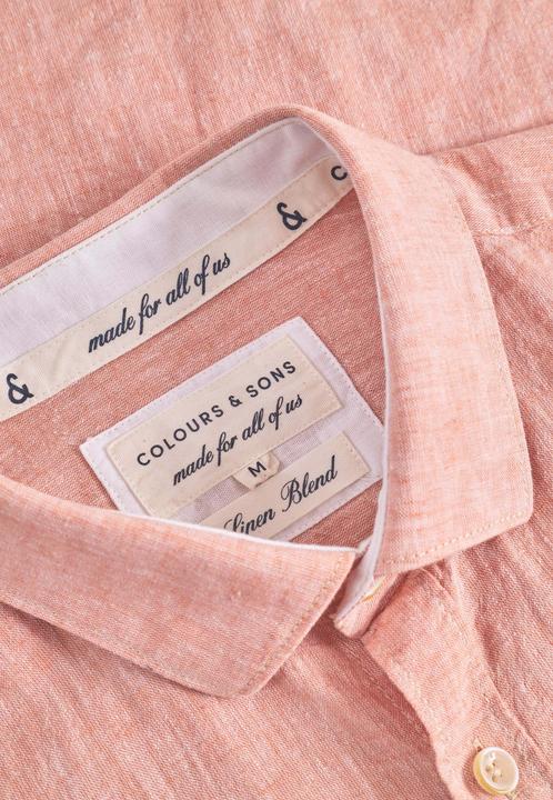 Immagine prodotto Colours & Sons Kurzarmhemd Shirt-Linen Blend Kent (S)