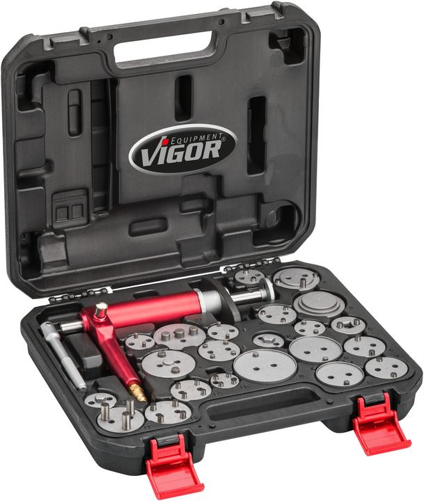 Actual product image Vigor Pneumatic brake piston reset tool set 1711N