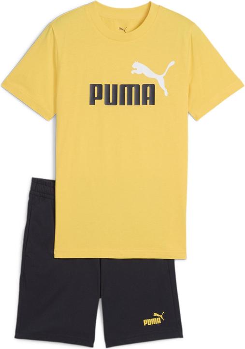 Puma ESS 2 COLOR No. 1 Logo Tee and Shorts Set B