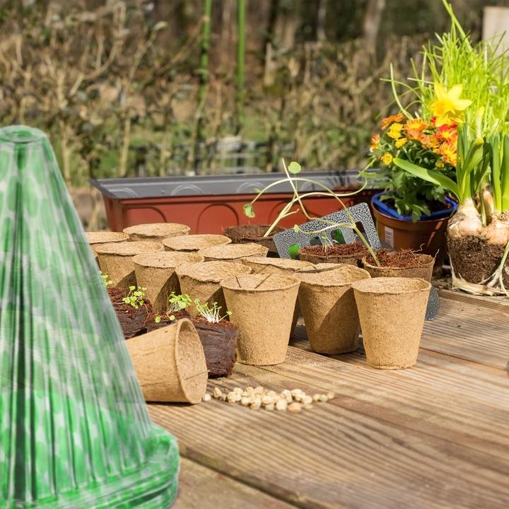 Produktbild Relaxdays Pflanzenhut