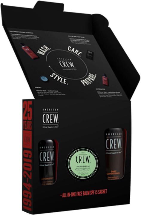 American Crew Specials - Men's Most Wanted Medium Hold Grooming Kit (Rasiergel)