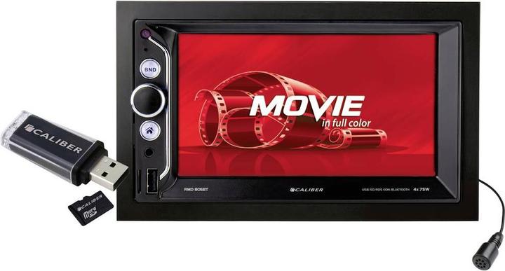 Immagine prodotto Caliber RMD805BT Doppel-DIN Autoradio inkl. Fernbedienung (MirrorLink)