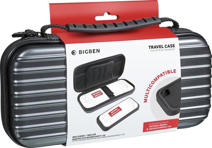 Actual product image Bigben Switch Travel Case Polycarbonate - grey (Switch)