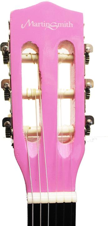 Actual product image PDT Martin Smith Classical Guitar - Pink (Electric guitar)