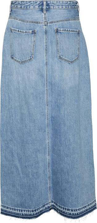 Actual product image Vero Moda VMZAYLA HR SLIT LONG DNM SKIRT LI3101 Denim Skirt (S)