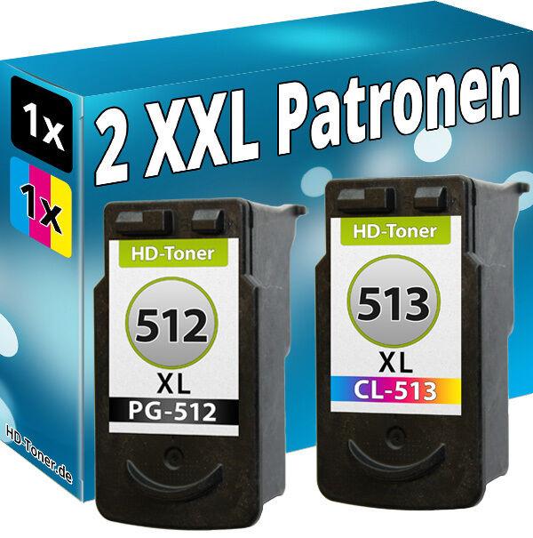 Immagine prodotto Druckfuxx XL TINTE PATRONEN für CANON PG-512 CL-513 PIXMA MP240 MP260 MX320 MX33