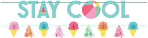 Produktbild Amscan Stay Cool Brief Sommer Banner