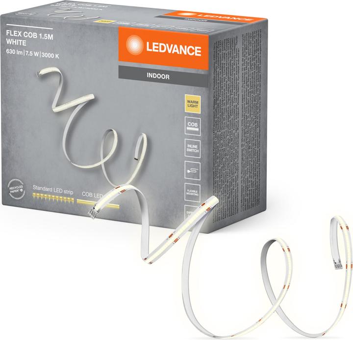 Immagine prodotto Ledvance Strisce Di Pannocchie Bianche (Bianco caldo, 150 cm, Interno)