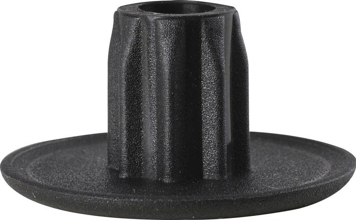 Actual product image Camar Cover cap (furniture fitting) for plinth adjuster 306 black plastic