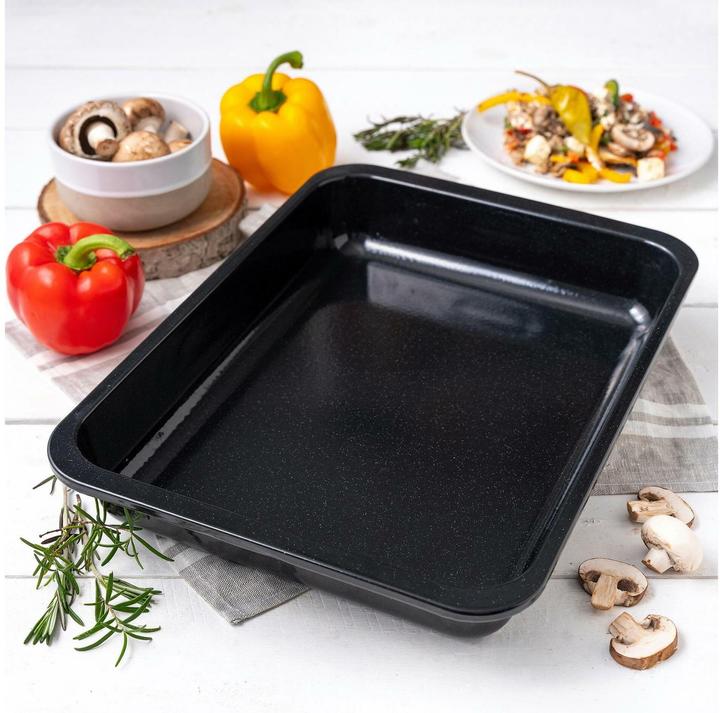 Immagine prodotto Zenker Casseruola piatto cottura speciale 40 x 29 cm, quadrato, e nero