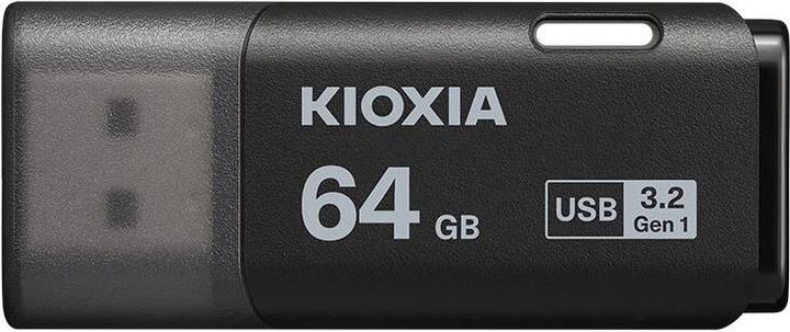 Image du produit Kioxia USB 3.2 64GB U301 HAYABUSA NEGRO (64 Go, USB-A)
