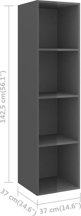 Produktbild VidaXL Wandschrank (37 x 37 x 142.5 cm)