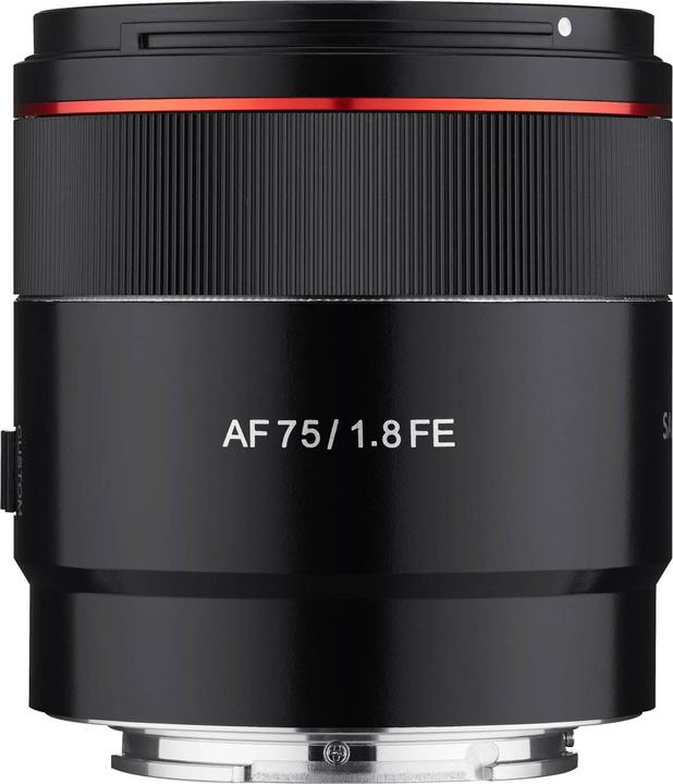 AF 75mm f/1.8 FE, Sony E (Sony E, Plein format)