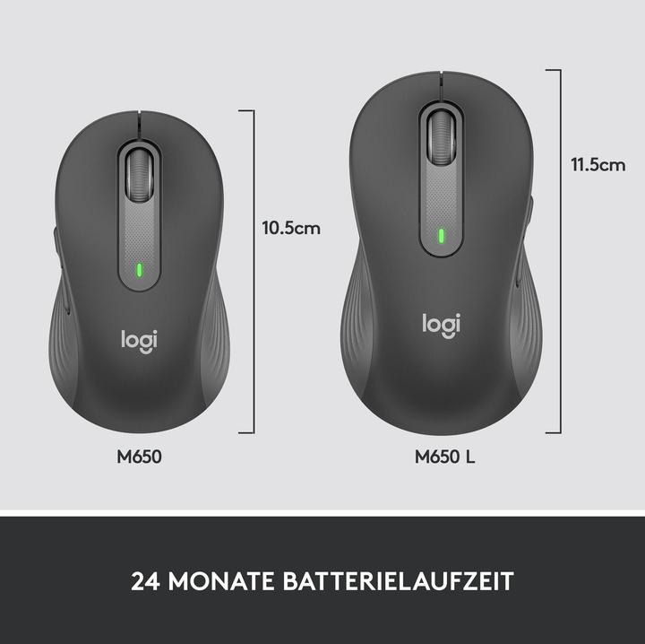 Actual product image Logitech M650 for Business (Wireless)