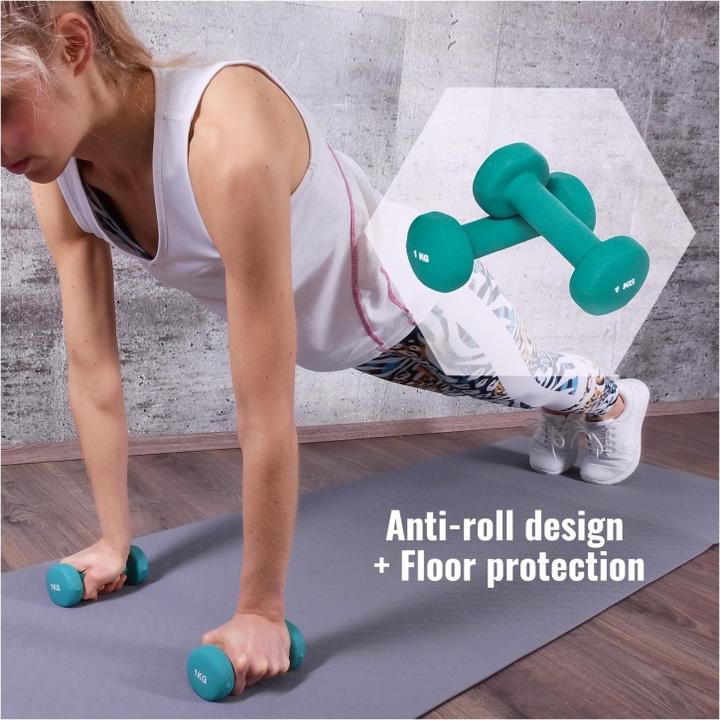 Produktbild Gorilla Sports Gymnastikhanteln (2 x 1 kg)