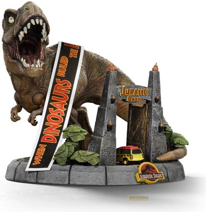 Produktbild Iron Studios Jurassic Park Mini Co. PVC Figur T-Rex Illusion Deluxe 15 cm