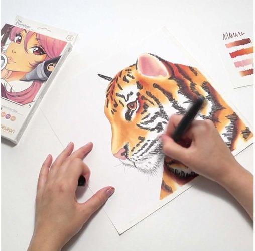 Actual product image Chameleon Brushpens felt tip pen (Multicoloured, 52 x)