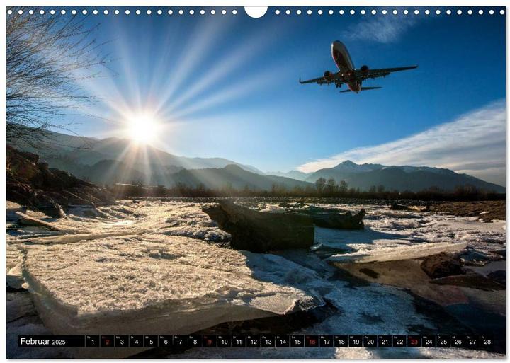Produktbild :Flugzeugkalender (Wandkalender (A3, Deutsch)