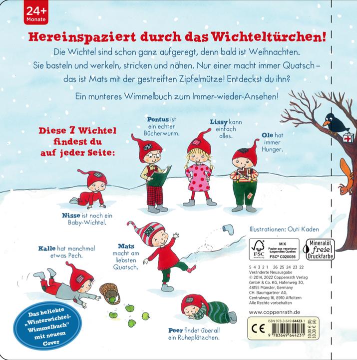 Image du produit Mein Wichteltürchen-Wimmelbuch (Allemand, Outi caden, 2022)