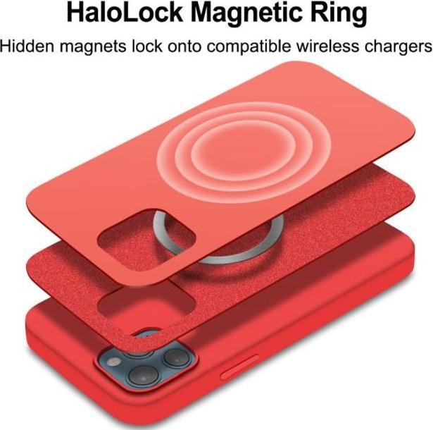 Actual product image MU Classic Silicone Case MagSafe Series (Apple iPhone 12 Pro Max)