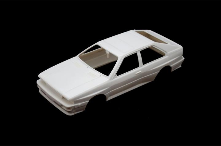 Actual product image Italeri 1:24 Audi Quattro Rally