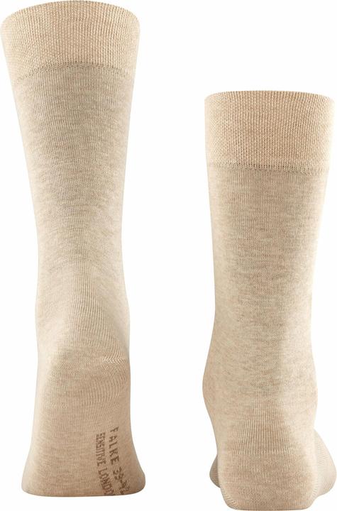 Actual product image Falke London Sensitive (3-pack) men's socks, colour 4650 sand mel., size 47-50 (Single pack, 47 - 50)