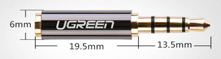 Image du produit Ugreen jack 3,5 mm - prise 2,5 mm (Adaptateur jack)