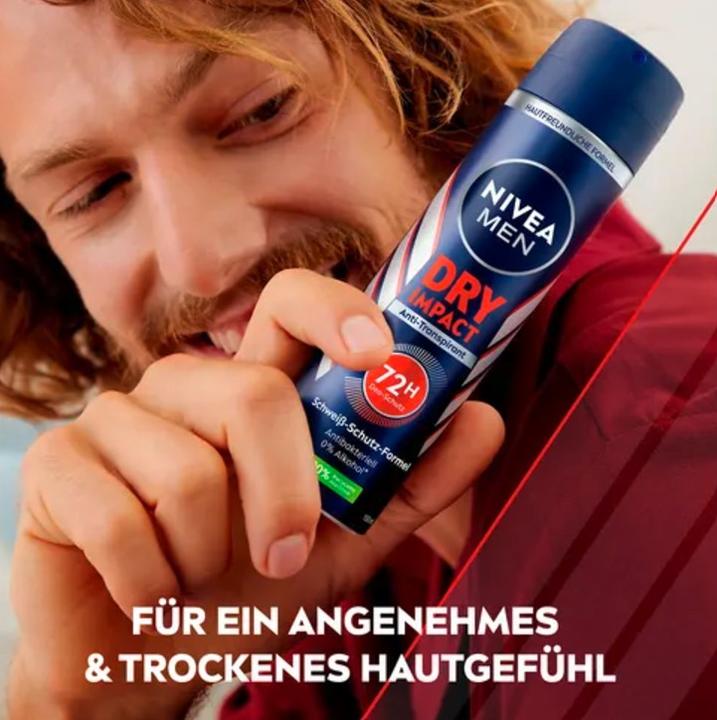 Image du produit Nivea Men Dry Impact (Spray, 150 ml)