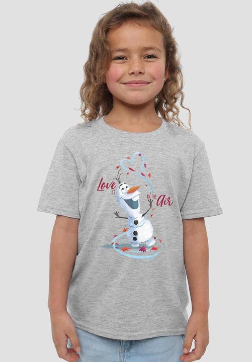 Immagine prodotto Disney Frozen Love Is In The Air Maglietta San Valentino Bambini (116)