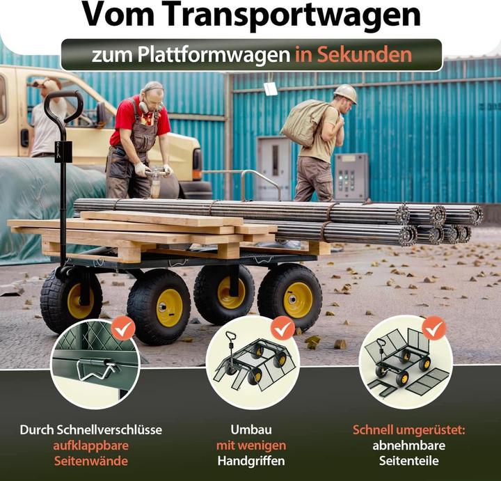 Produktbild Deuba Bollerwagen