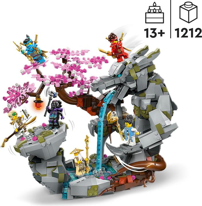 Image du produit LEGO Temple en pierre de dragon (71819, LEGO Ninjago)
