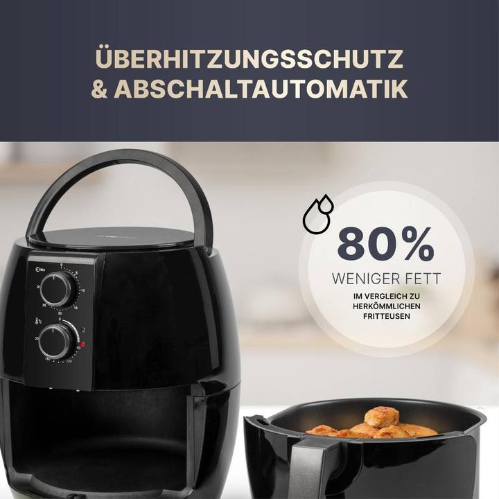 Actual product image Clatronic Hot air fryer