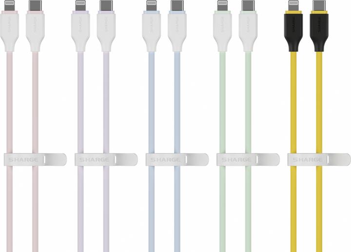 Produktbild Sharge Hochelastisches Kabel (1.20 m, USB 2.0)