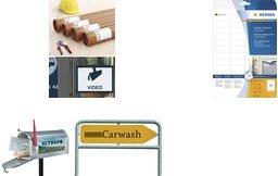 Actual product image HERMA Weatherproof labels A4